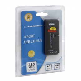 Hub USB 2.0 4 Ports Esperanza EA112