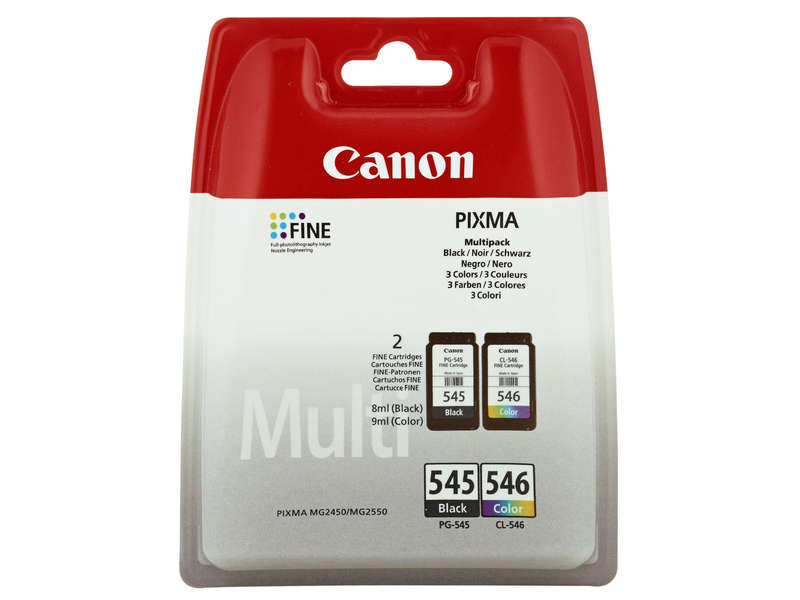 Cartouche Canon Pack PG-545/CL546