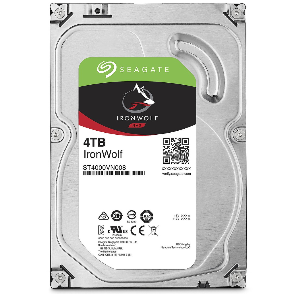 4To SATA III 3.5" 256Mo 5900T Seagate Ironwolf