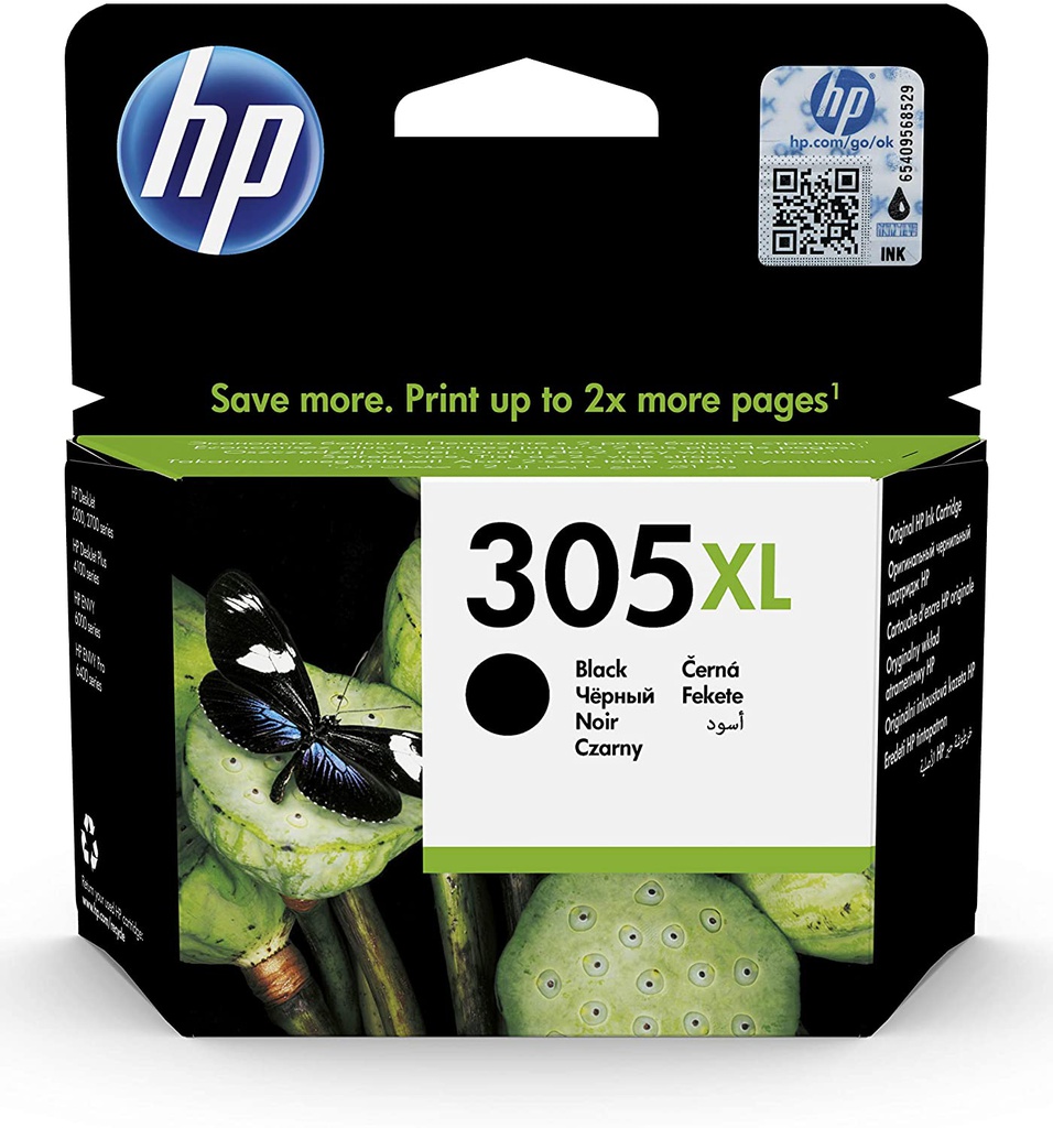 Cartouche HP 305 XL Noir