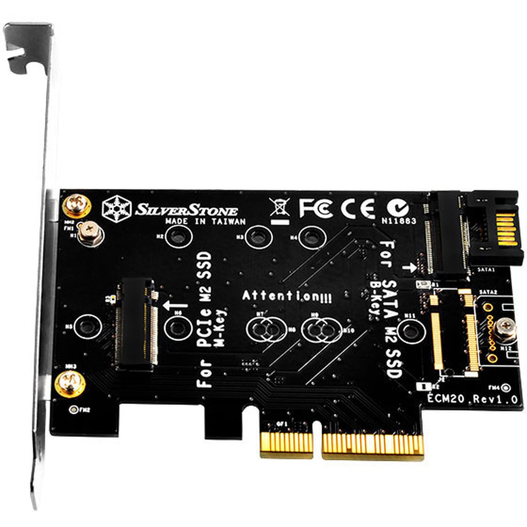 Carte controleur PCI-E Silverstone ECM20 M.2