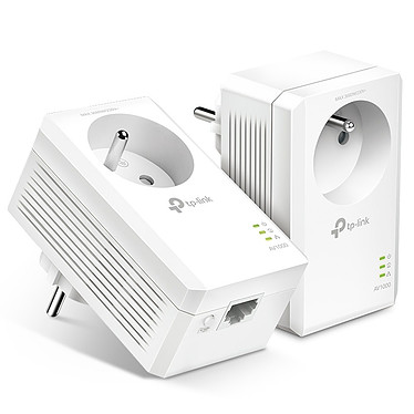 Courant Porteur TP-Link Gigabit TL-WPA7017P Kit Prises filtrées (Pack de 2)