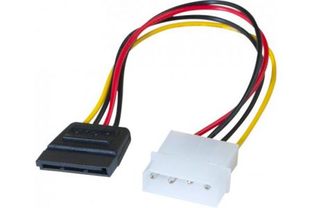 Adaptateur alimentation Molex vers Alimentation ATX P4 20CM