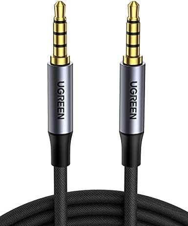 Câble Audio Jack 3.5" avec micro 1m M/M