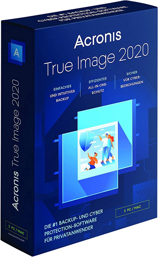 Acronis True Image 2020 3PC/Mac