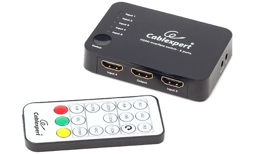 Commutateur HDMI Cablexpert 5 ports avec télécommande