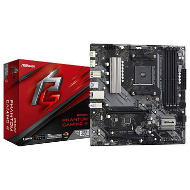 Carte mère Micro-ATX Asrock B550M Phantom Gaming 4 DDR4