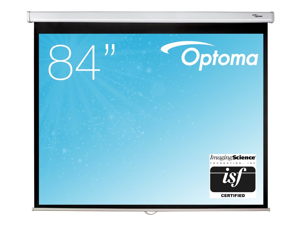 Ecran de projection manuel 84" Optoma DS-3084PWC Format 4/3