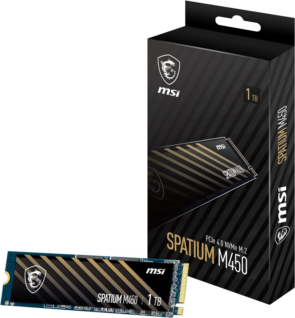 SSD 1To M.2 (2280) Nvme MSI M450 PCIE 4.0