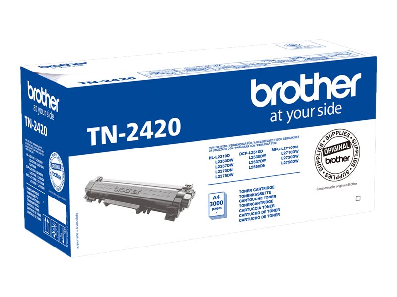 Toner Brother TN- 2510XL Noir jusqu'à 3000 Pages