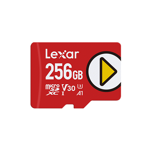 Memoire Micro SDXC 256Go Class 10/UHS-I Lexar Play