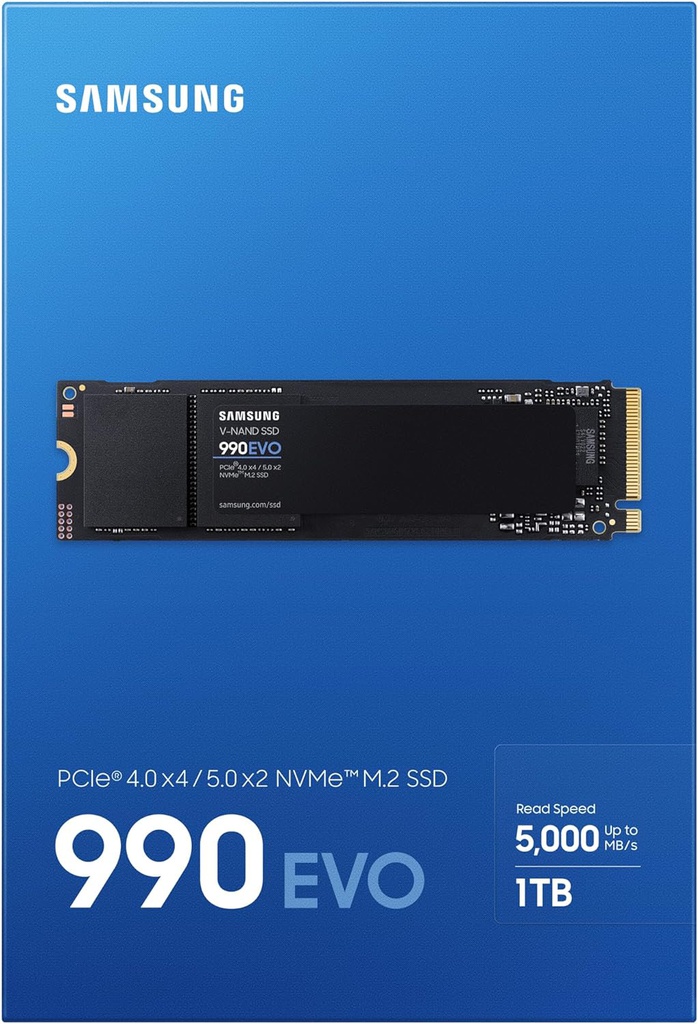 SSD 1To M.2 (2280) Nvme 4.0 Samsung 990 Evo