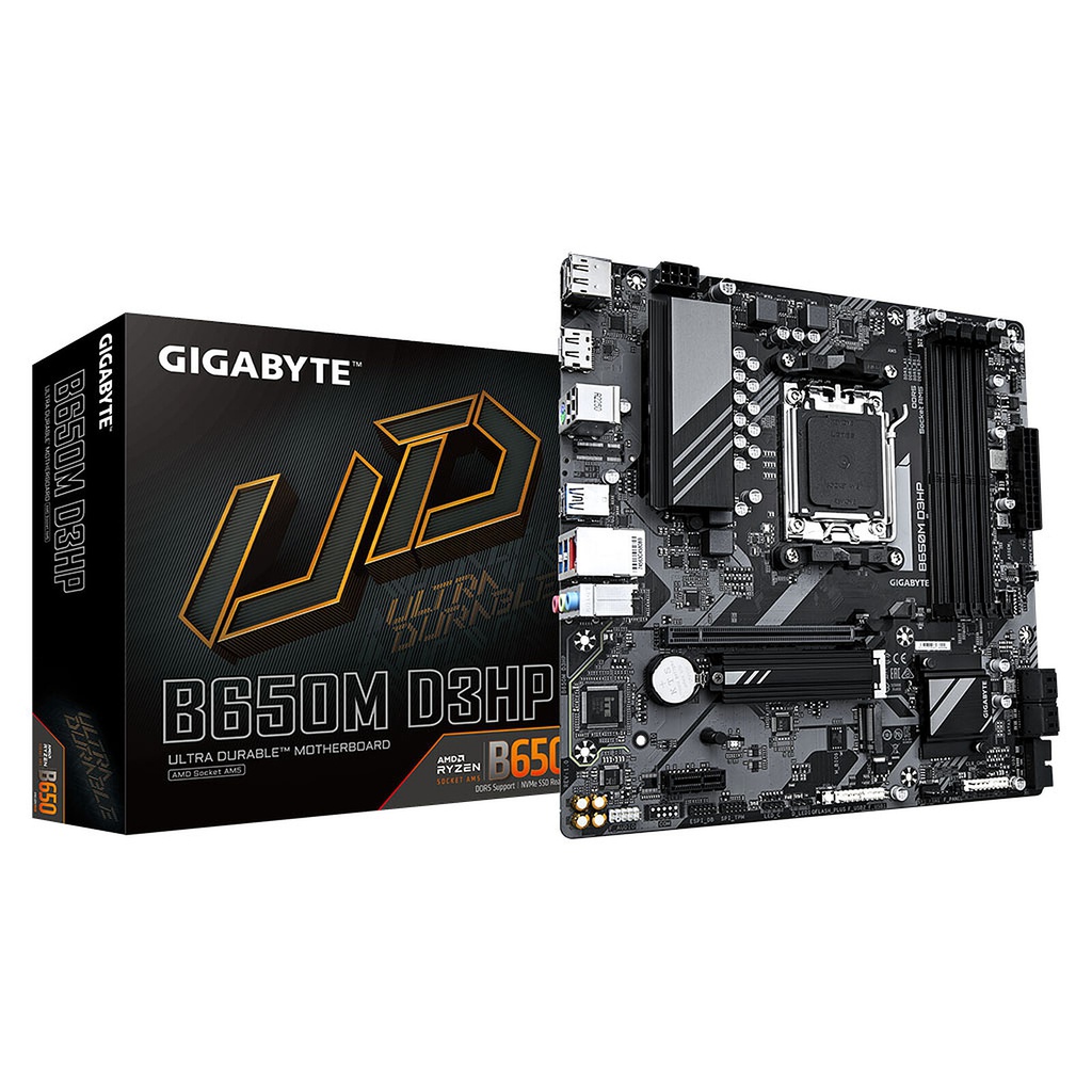 Carte mère Micro-ATX Gigabyte B650M D3HP DDR5 (Socket AM5)