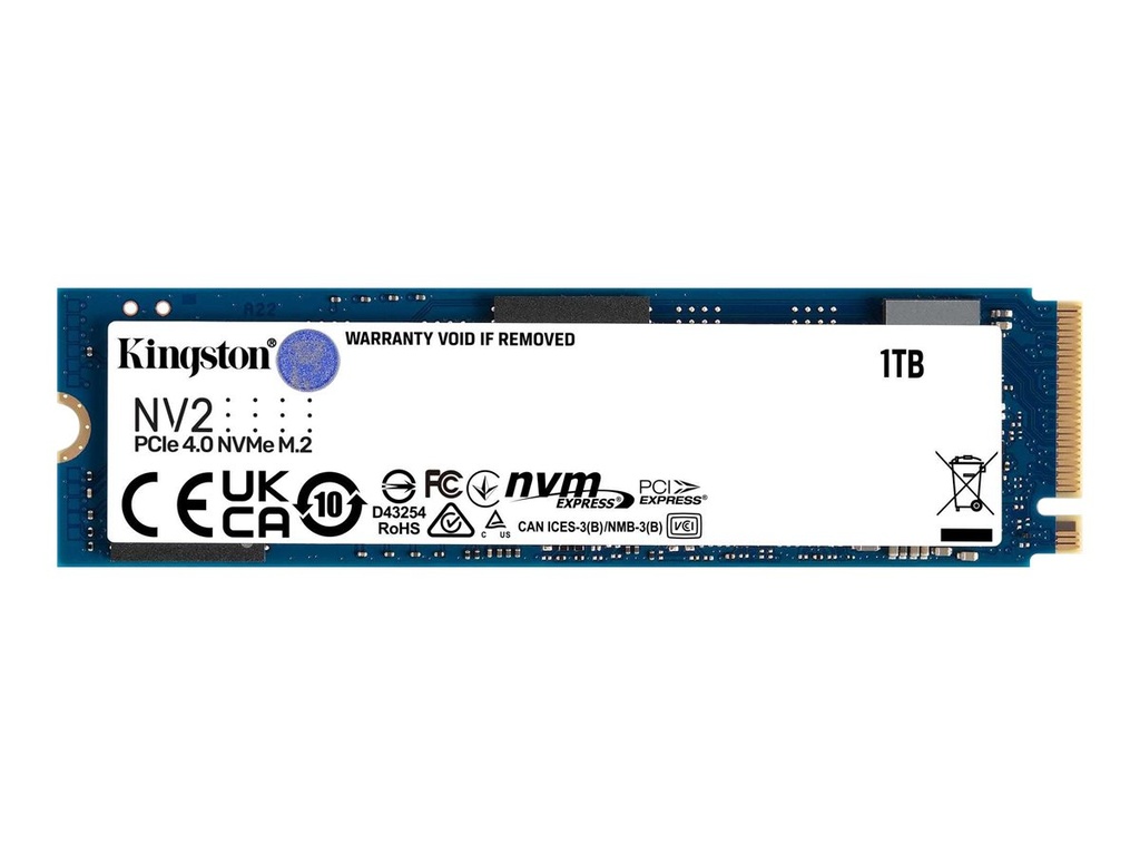 SSD 1To M.2 (2280) Nvme PCI-E 4.0 Kingston NV3