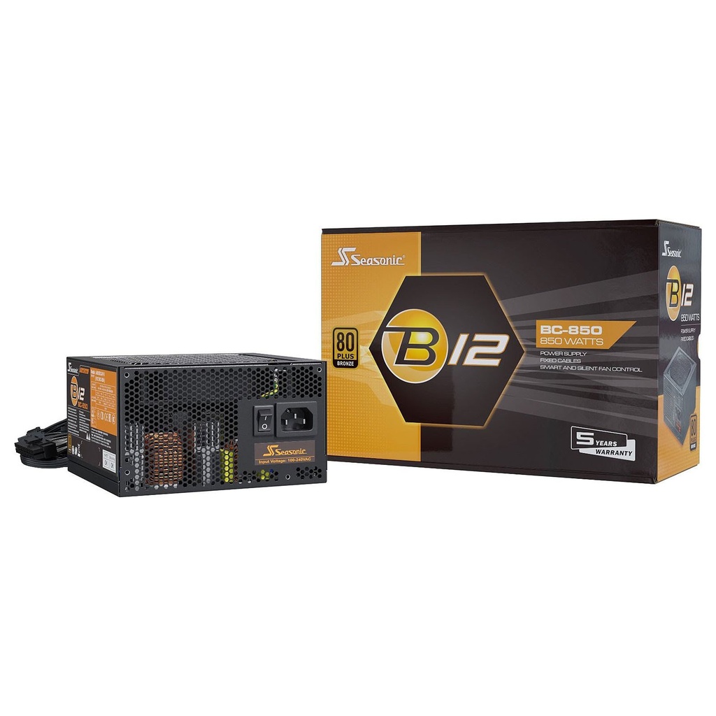 Alimentation 850W Seasonic B12 BC-850 80+ Bronze