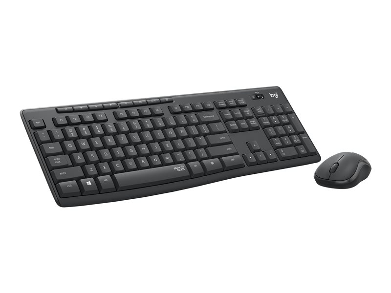 Clavier + Souris sans fil Logitech MK370 (Noir)