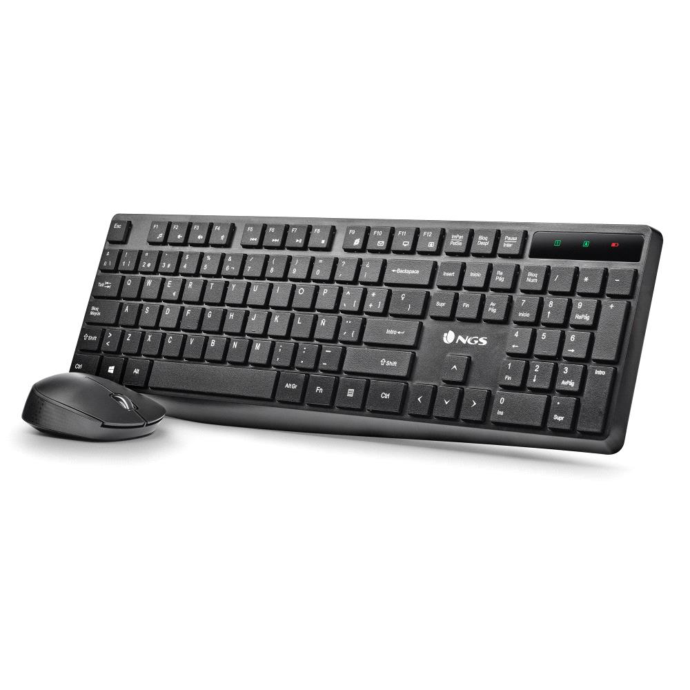 Clavier + Souris sans fil NGS Allure