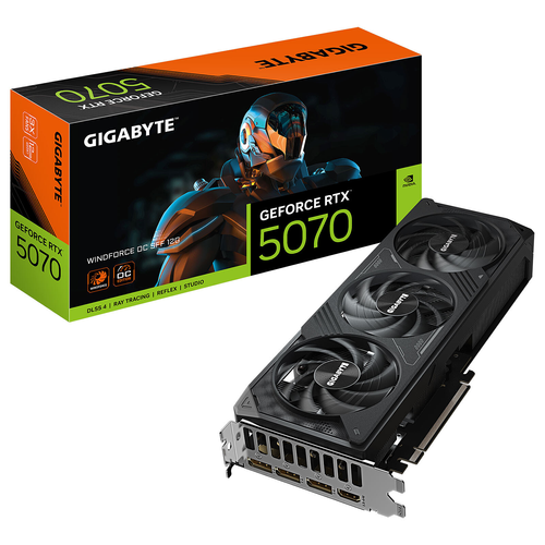 Nvidia RTX 5070 Gigabyte Windforce OC-12G 12Gb GDDR7