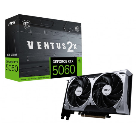 Nvidia RTX 5060 MSI Ventus 2X OC 8Gb GDDR7