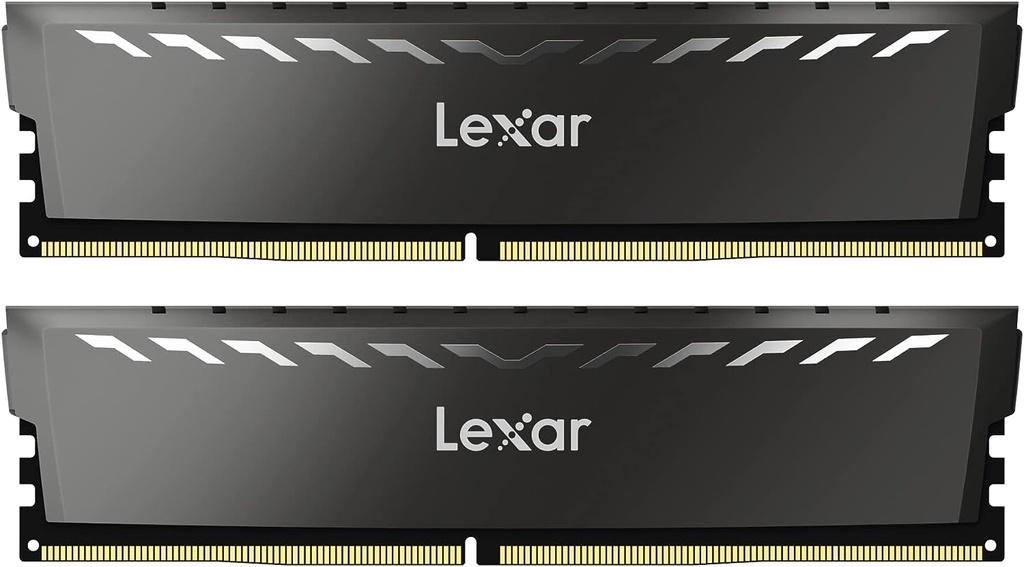 32Go (2x8Go) DDR4 3600Mhz CL18 Lexar Thor Noires