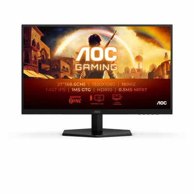 Moniteur 27" AOC 27G42E 180Hz FHD 1Ms Fast-IPS