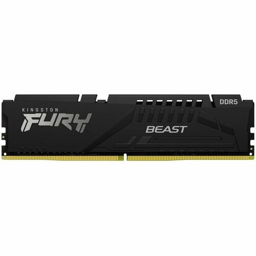 Dimm 16Go (1x16Go) DDR5 6000Mhz CL36 Kingston Fury Beast Noires KF560C36BBE2-16