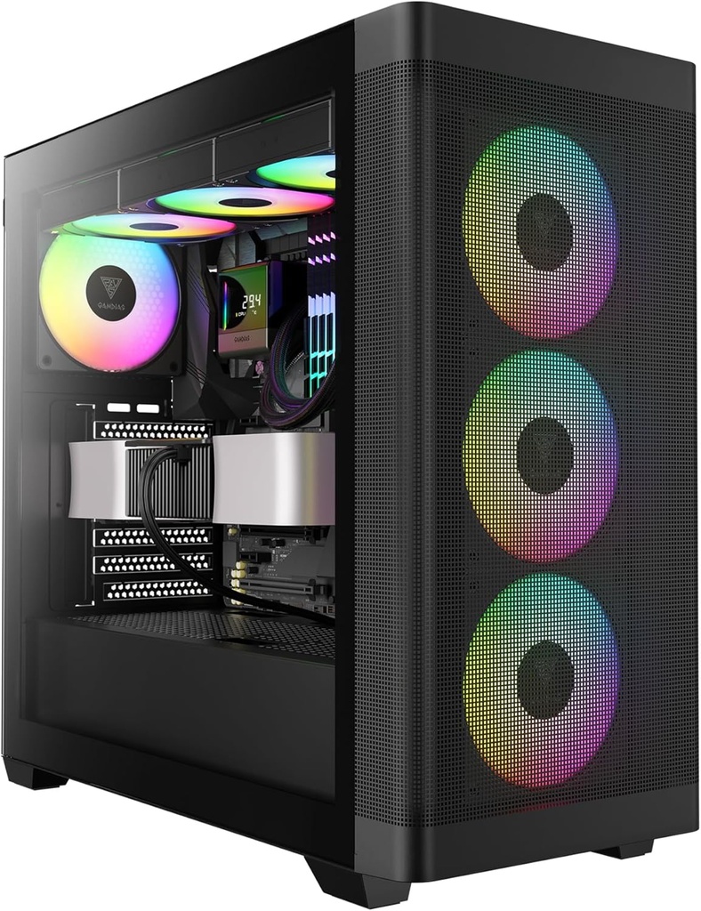 Boitier Gamdias Athena M3 Noir RGB ATX