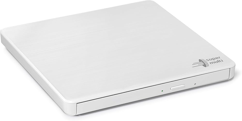Lecteur Graveur CD/DvD Externe USB Hitachi-LG GP60 Blanc
