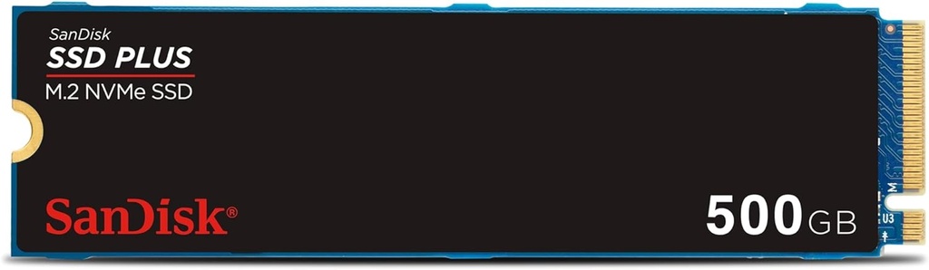 SSD 500Go M.2 (2280) Nvme PCI-E 3.0 SanDisk Plus