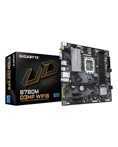 Carte mère Micro-ATX Gigabyte B760M D3HP Wifi6 DDR5 (Socket 1700)