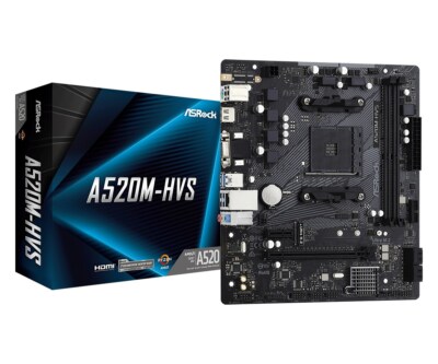 Carte mère Micro-ATX Asrock A520M-HVS DDR4 (Socket AM4)