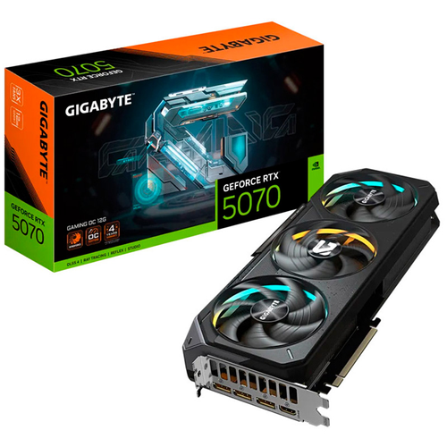 Nvidia RTX 5070 Gigabyte Gaming OC 12G 12Gb GDDR7