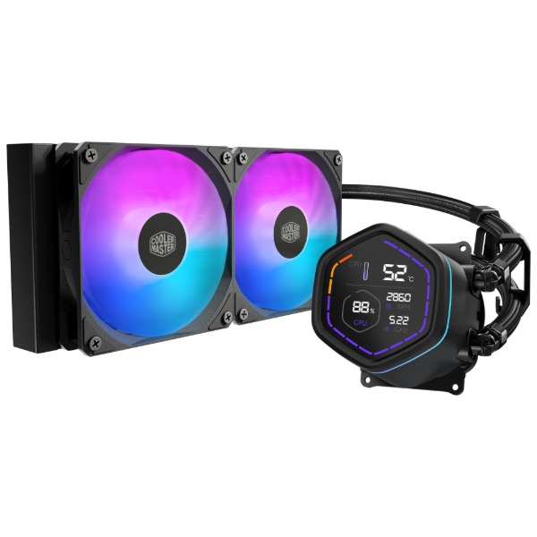 Watercooling Cooler Master MasterLiquid Core Nex Digital Black ARGB 240MM