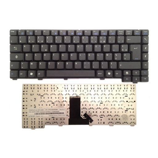[37100267] Clavier pour Portable ASUS A3N 04GNA53KSWF4