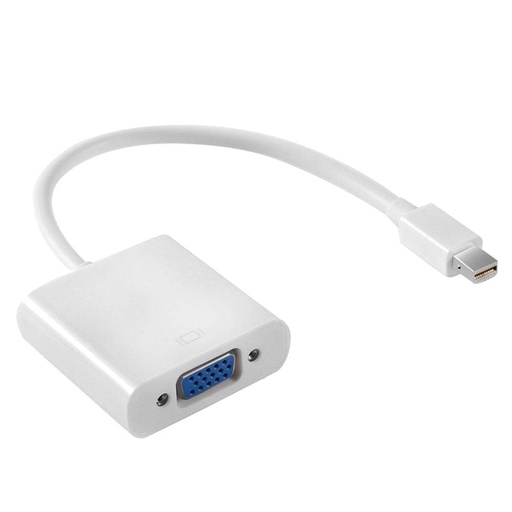 [CBL-MV1WHT-5E] Adaptateur Mini Displayport V7 1.1 M/VGA F 0.20M Blanc