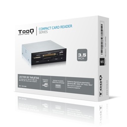 [TQR-208B] Lecteur de carte interne 3.5'' + port USB Tooq TQR-208B