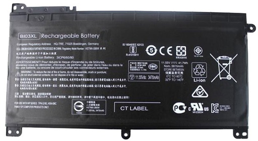 [BAT060] Batterie pour portable HP BI03XL 844203-855 843537-541 (Compatible)