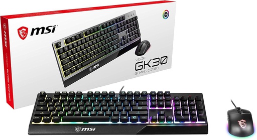 [S11-04FR601-CLA] Clavier + souris MSI Vigor GK30 RGB