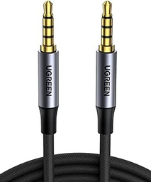 [V.00341] Câble Audio Jack 3.5&quot; avec micro 1m M/M