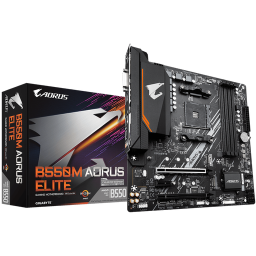 [Aorus B550M Elite] Carte mère Micro-ATX Aorus B550M Elite DDR4 (Socket AM4)