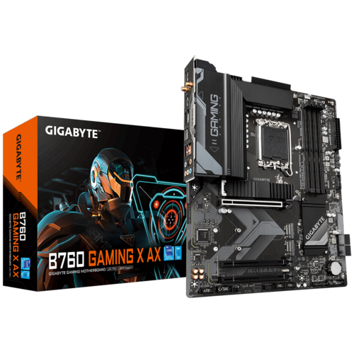 [B760 GAMING X AX] Carte mère ATX Gigabyte B760 Gaming X AX DDR5(Socket 1700)