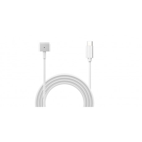 [MBXAP-MAG2-CABLE] Câble Magsafe 2 vers USB-C M/M 1.8M Blanc Coreparts