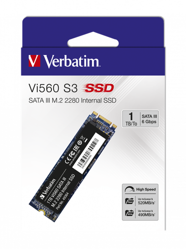 [49363] SSD 512Go M.2 Sata III Verbatim Vi560S3