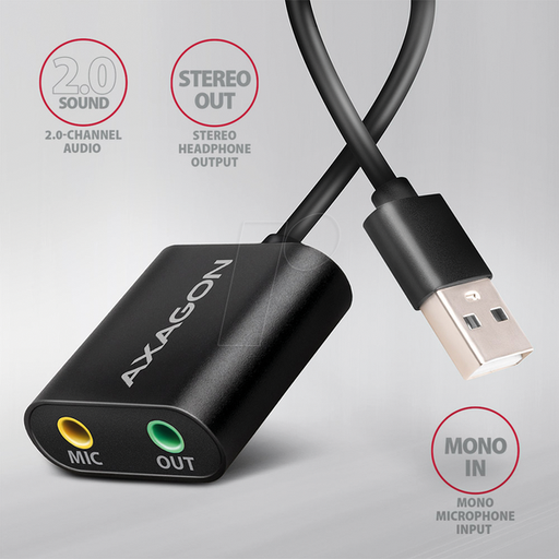 [ADA-12] Carte Son USB Axagon ADA-12
