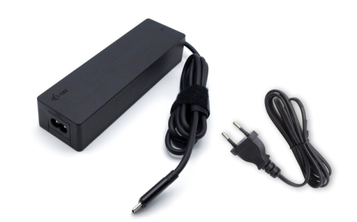 [CHARGER-C100W] Chargeur Secteur Universel I-tec USB Type C PD 100W Noir