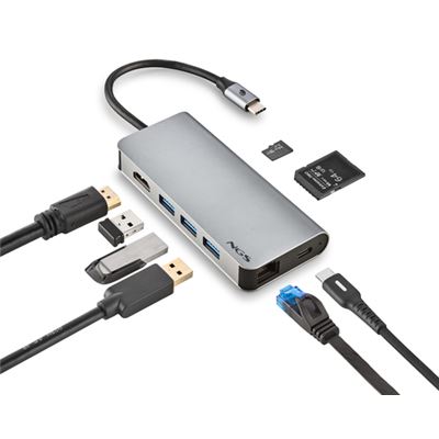 [WONDERDOCK8] Station d'accueil NGS WONDERDOCK8 USB Type C