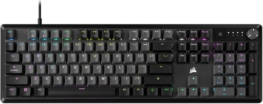 [CH-910991E-FR] Clavier filaire mécanique Corsair K70 Core Noir RGB (Switchs Corsair Red)