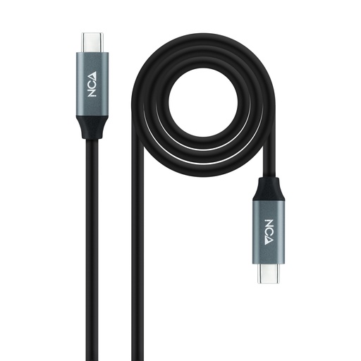 [10.01.4301] Câble USB Type C USB 3.2 Gen2 20Gbps M/M 1M Nanocable 100W