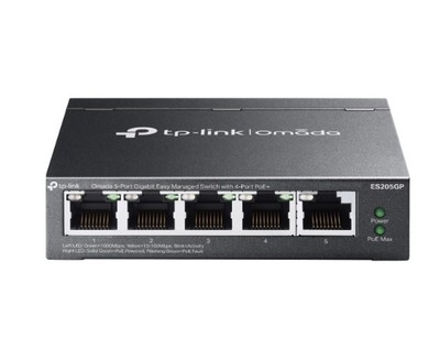 [ES205GP] Switch 5 Ports Gigabit Manageable TP-Link ES205GP dont 4 ports POE