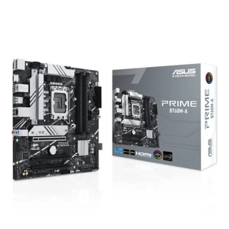 [90MB1EL0-M1EAY0] Carte mère Micro-ATX Asus Prime B760M-A WIFI DDR5 (Socket 1700)